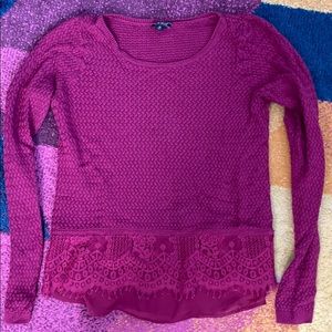 fun detailed lucky sweater!